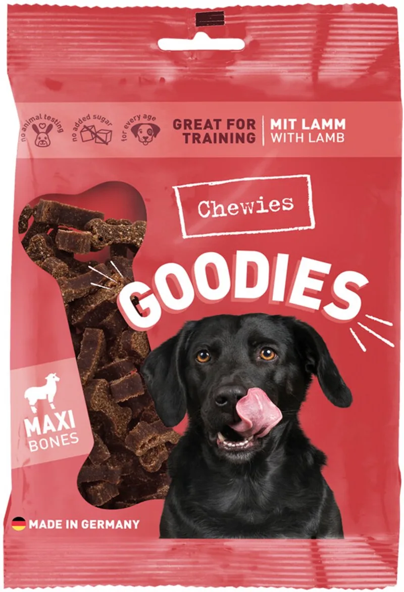 Goodies Hondensnacks Maxi Lam - 10 x 200 gr - Voordeelverpakking de Chewies – photo produit