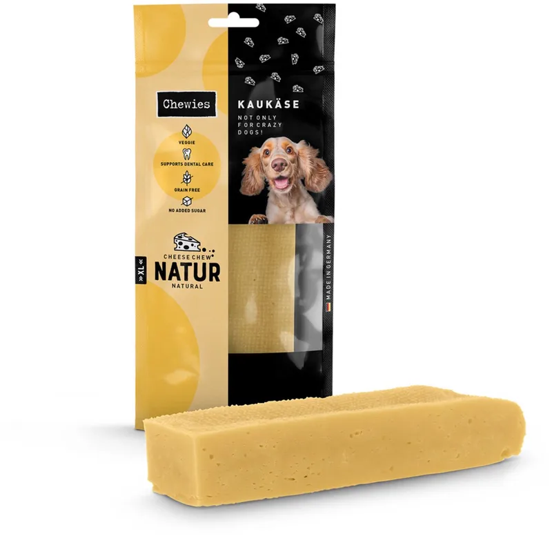 Kaas Sticks Hondensnack XL - 120 gr von Chewies – Produktfoto