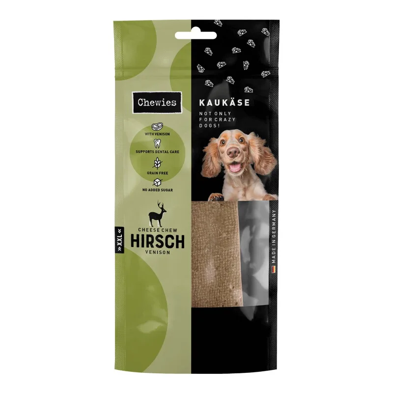 Snack Kaukäse Hirsch 3xXXL von Chewies in Regular – Produktfoto