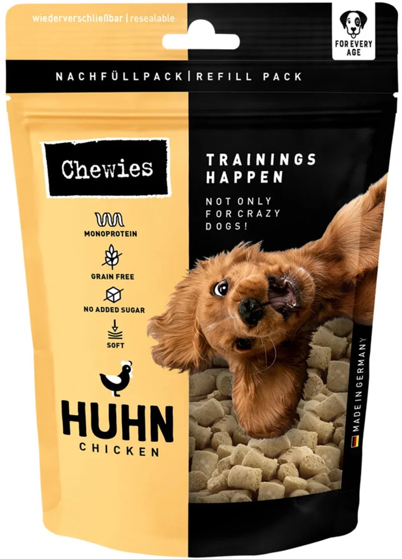 Trainingshapjes Hondensnacks Kip - 175 gr by Chewies – product photo