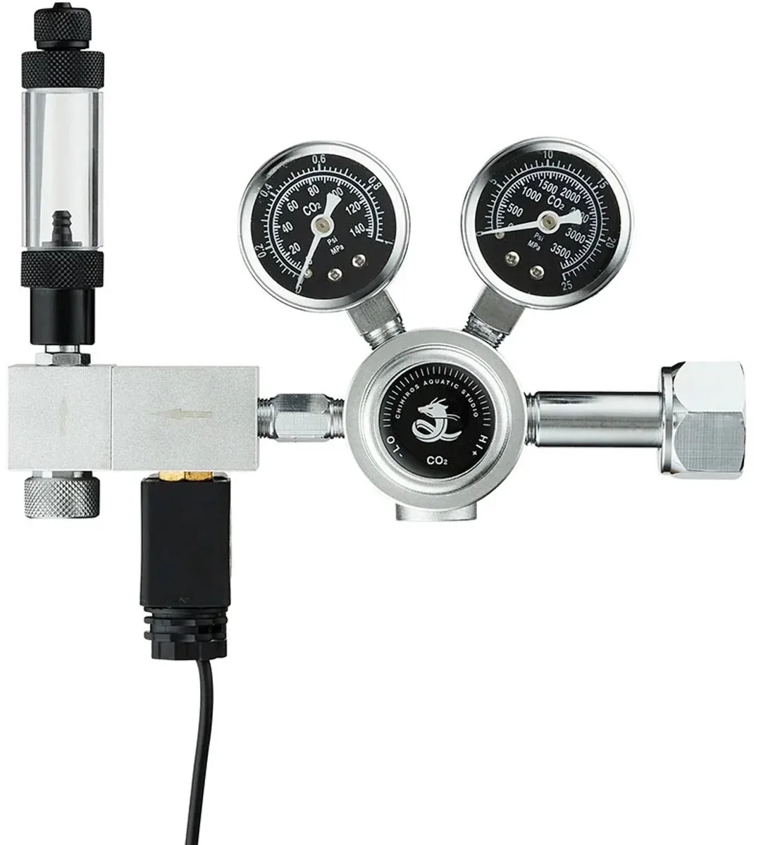 CO2 Drukregelaar PRO OPRUIMING de Chihiros en Color – photo produit