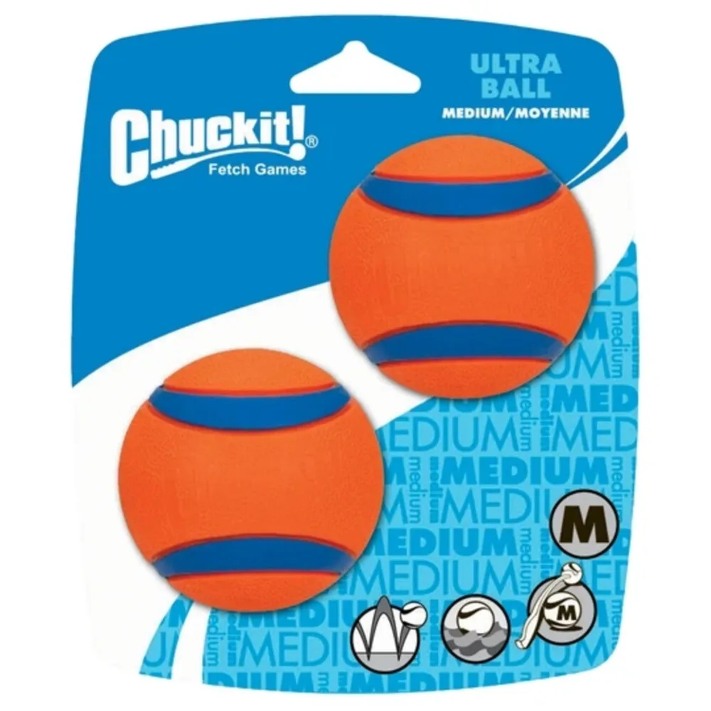 2x Chuckit Ultra Ball ø 6 cm 2 stuks från Chuckit! – produktbild