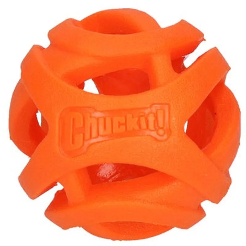 Breathe Right Fetch Ball - Hondenspeelgoed - Hondenbal - Drijvend - Extra large - Ø9 cm - 1 Stuks de Chuckit! en Orange – photo produit