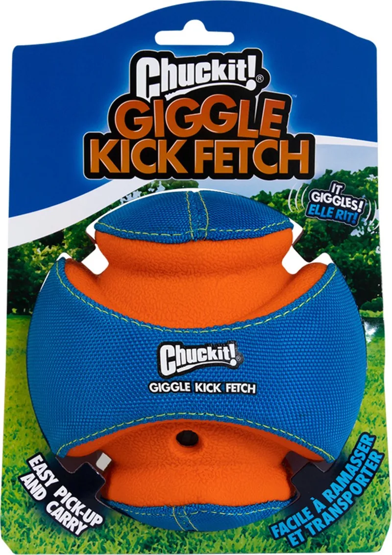 Jouet Pour Chien Giggle Kick Fetch de Chuckit! en Orange – photo produit