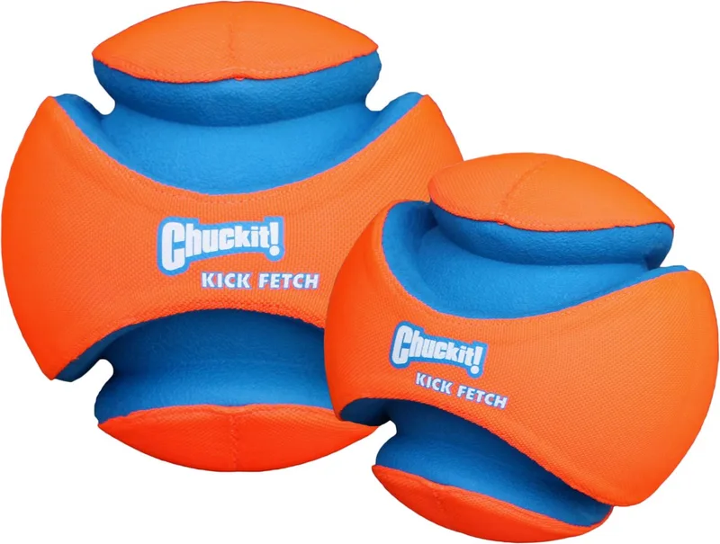 Kauwspeelgoed Kick fetch - Large - Hondenspeelgoed - Hondenbal de Chuckit! en Orange – photo produit