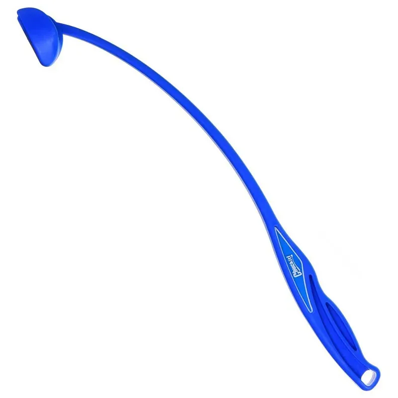 Ring Chaser Launcher - Apporteerstok - Werpstok - Hondenspeelgoed - 56 cm - Kunststof - Blauw/Oranje de Chuckit! en Bleu – photo produit 3 sur 4