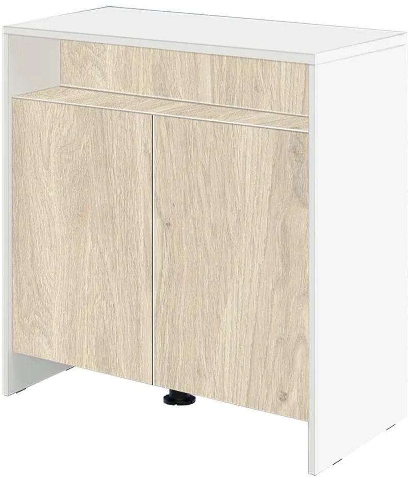 Aquariumkast voor 60 cm aquarium | 60 x 30 x 63 cm | Black Marble of Oak Oasis Oak oasis de Ciano en Noir – photo produit