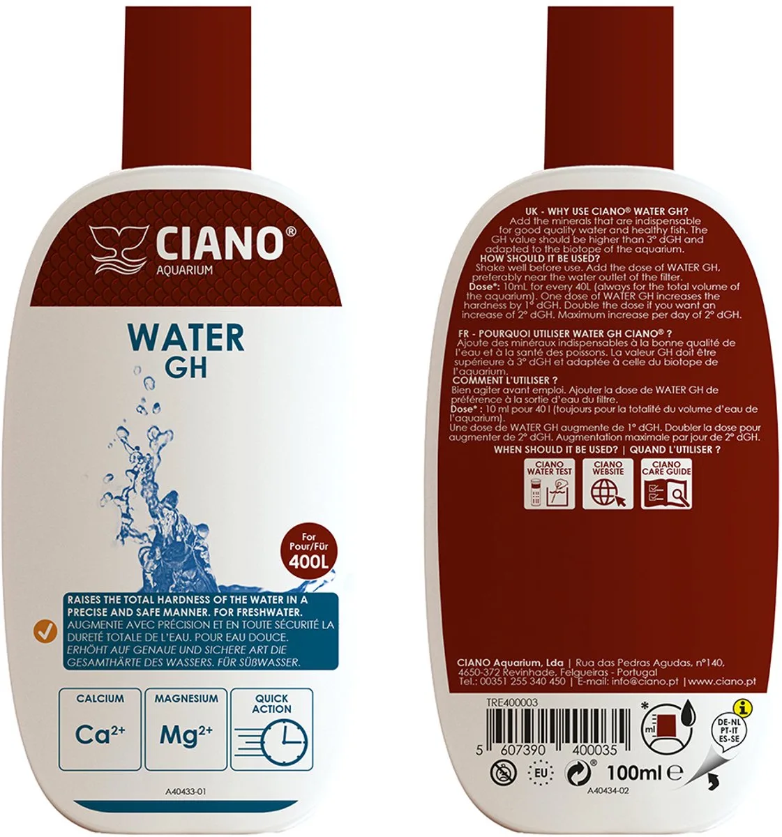 Aquariumstofzuiger - Vissen de Ciano – photo produit