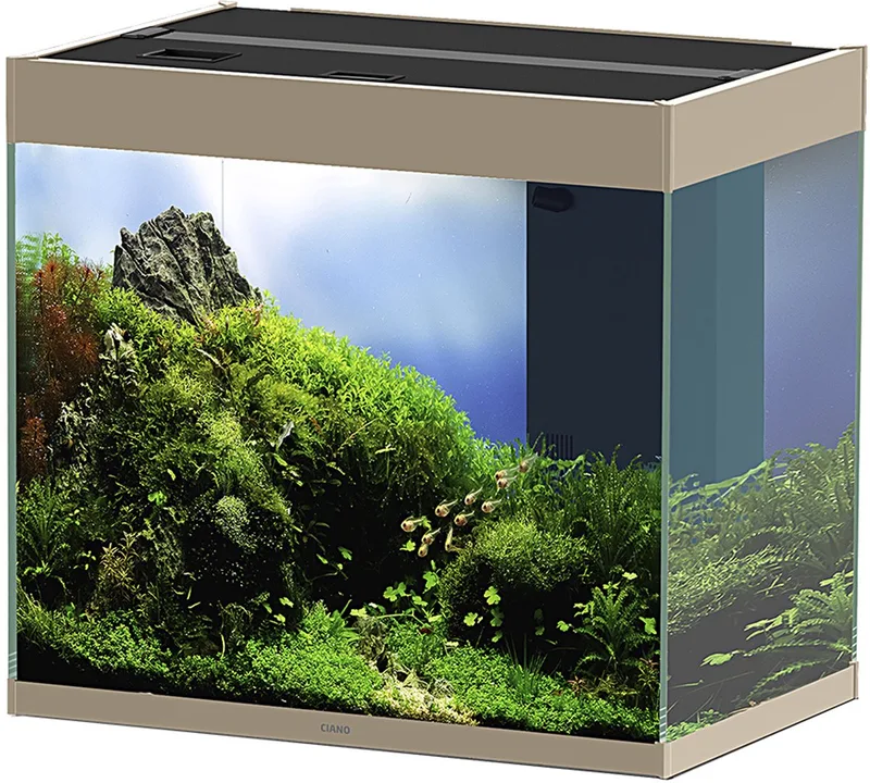 Emotions pro 40 | 52L | 39,8x39,8x43CM Mystic Aquarium by Ciano in Beige – product photo