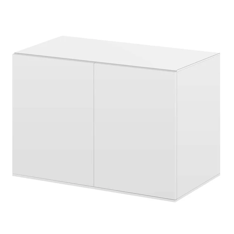 Kast Emotions Pro 100 Deep 102x58x75 cm | 2-deurs aquariumkast met legplank de Ciano en Blanc – photo produit