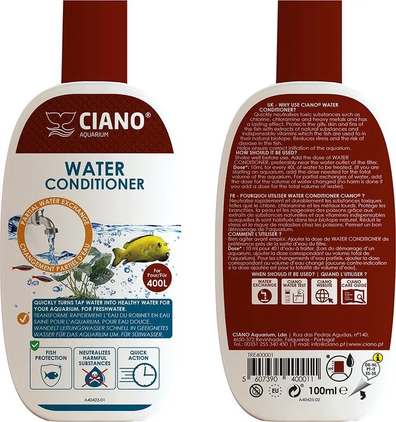 Waterbehandeling - Conditioner - Aquarium - 100ml by Ciano – product photo
