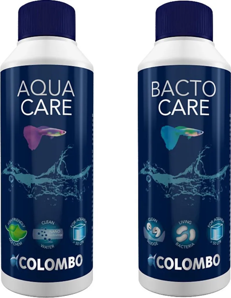 Aqua Care + Bacto Care 250 ml (aquarium voordeelset) de Colombo – photo produit