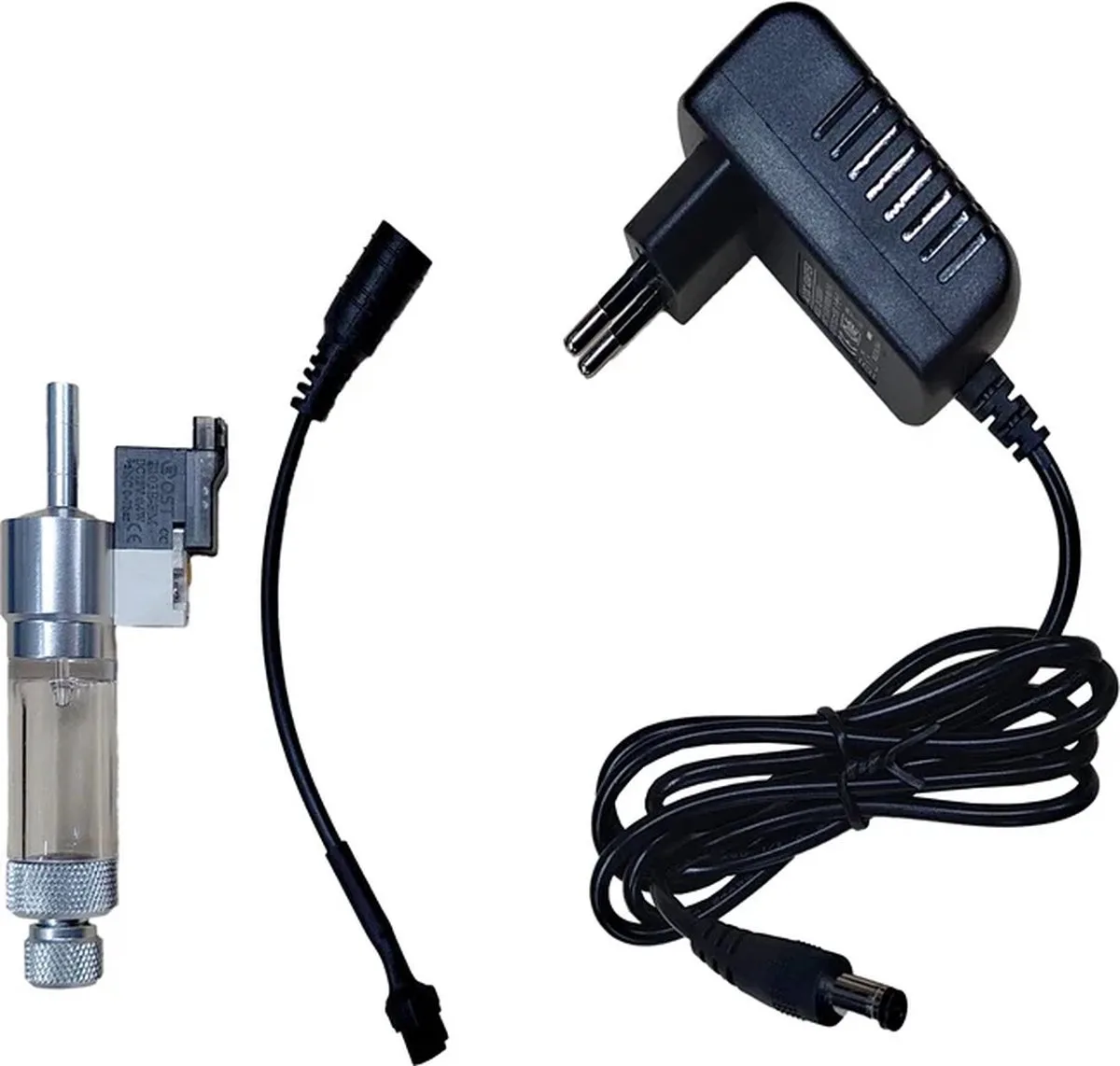 Co2 Reactor Magneetklep Set van Colombo in Zilver – productfoto