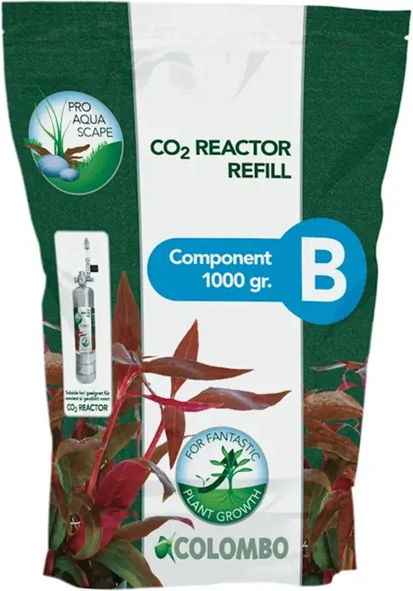 CO2 Reactor Refill van Colombo in Groen – productfoto