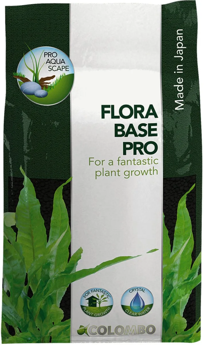 Flora Base Pro Grof - Aquarium -Voedingsbodem - 5 l Zwart de Colombo – photo produit