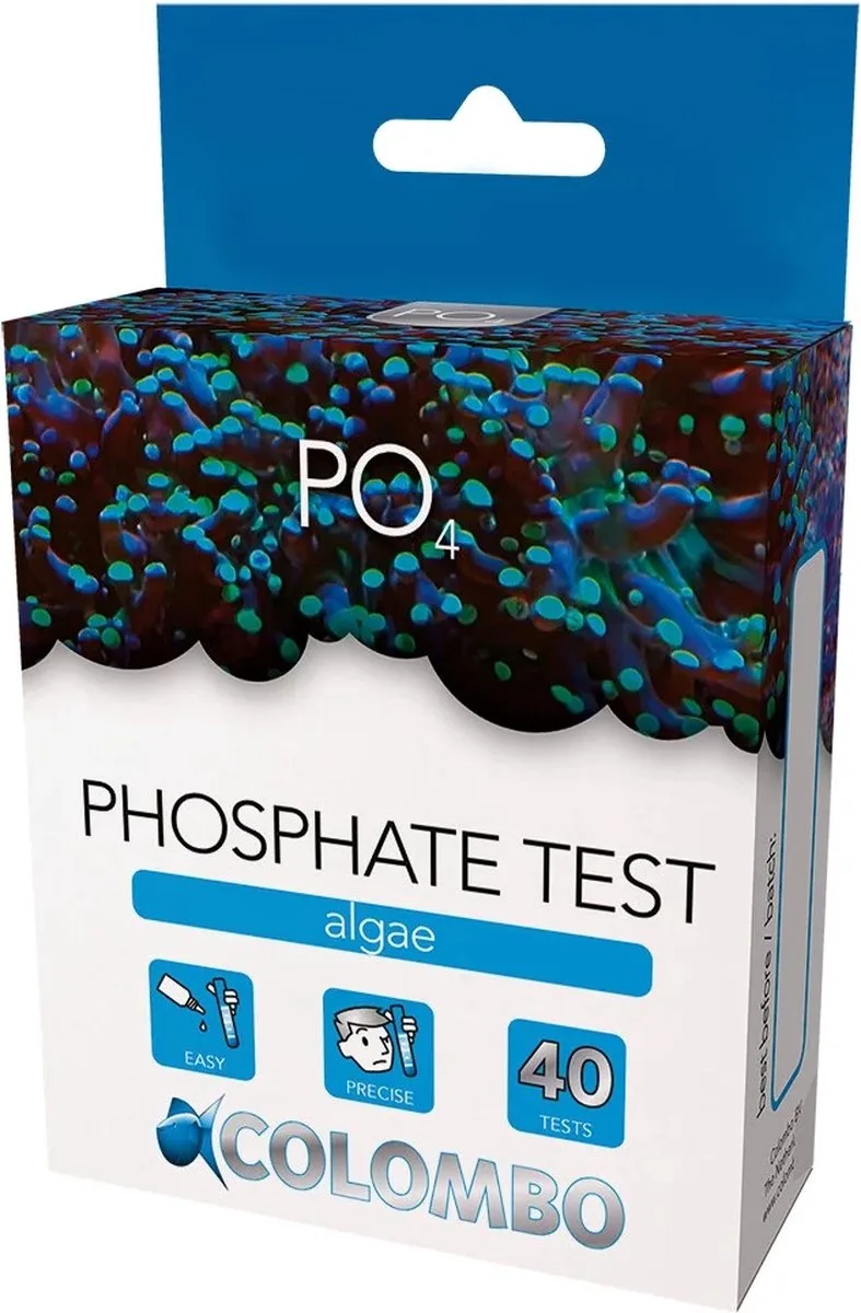 Marine Phosphate Test van Colombo in Color – productfoto