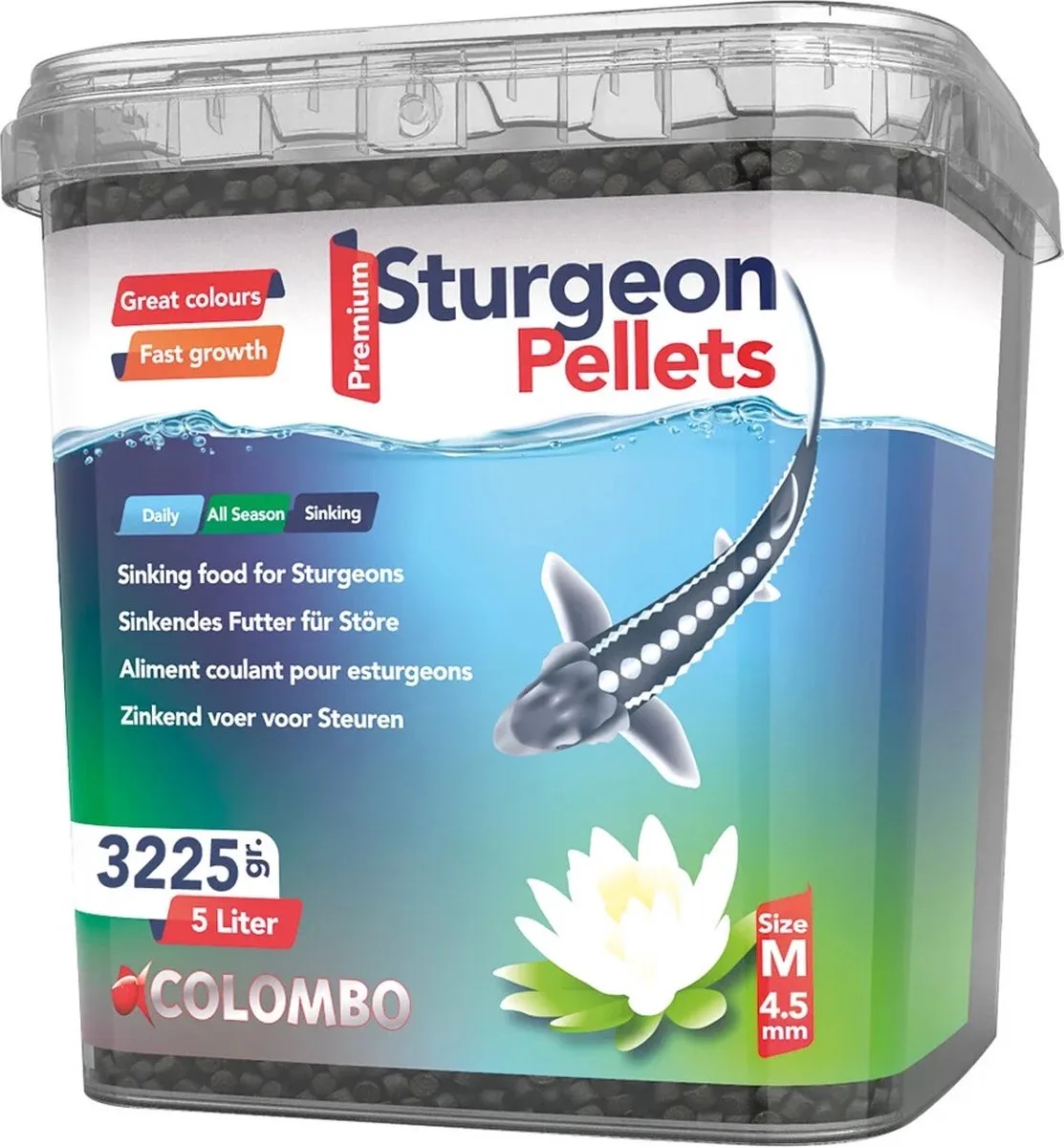 Steurvoer 5l Medium från Colombo – produktbild