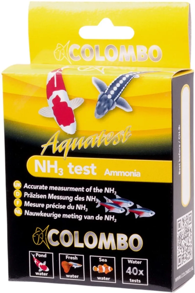 waterkwaliteit test ammoniak nh3 - 1 ST de Colombo – photo produit
