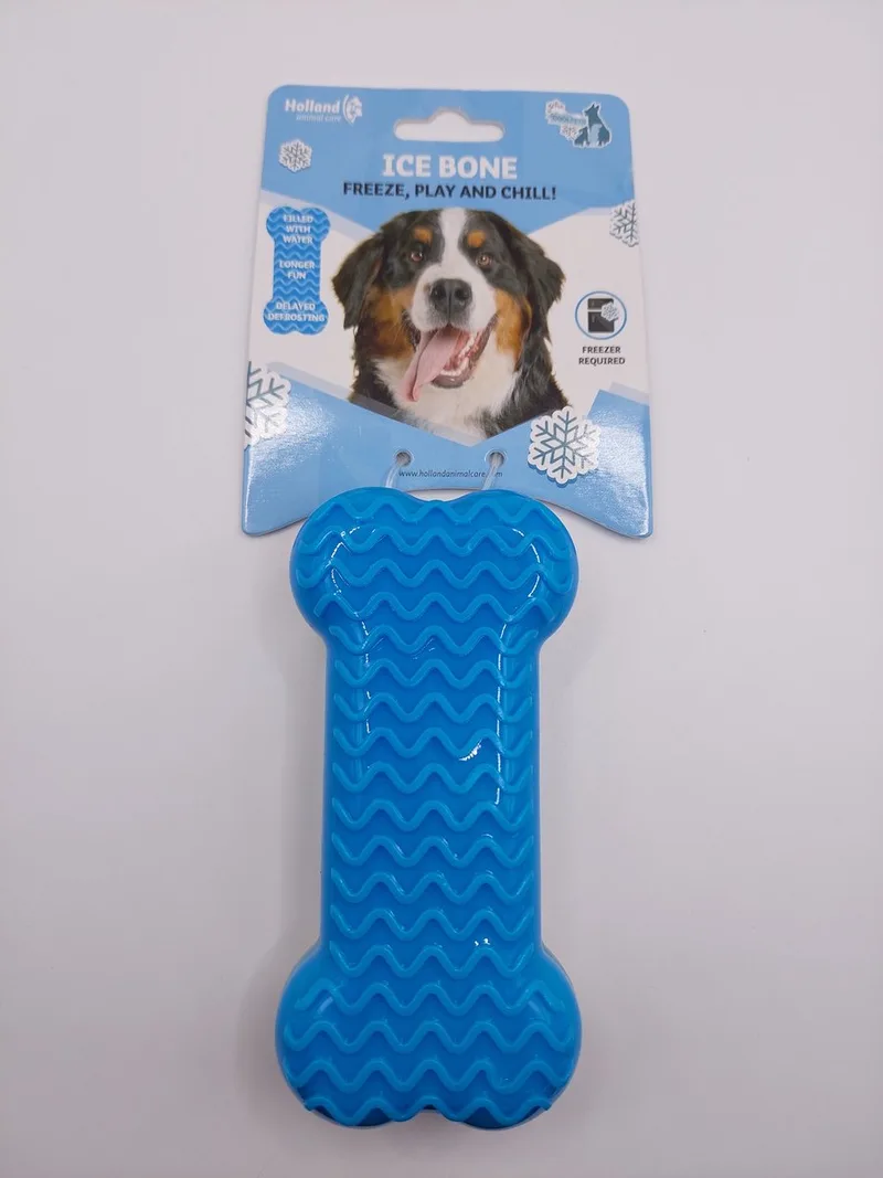 Verkoelend bot voor honden / ice bone / honden speelgoed / hondenspeeltjes / koel speelgoed / Mezzo goodies / dog cooling toy de CoolPets en Wit blauw – photo produit