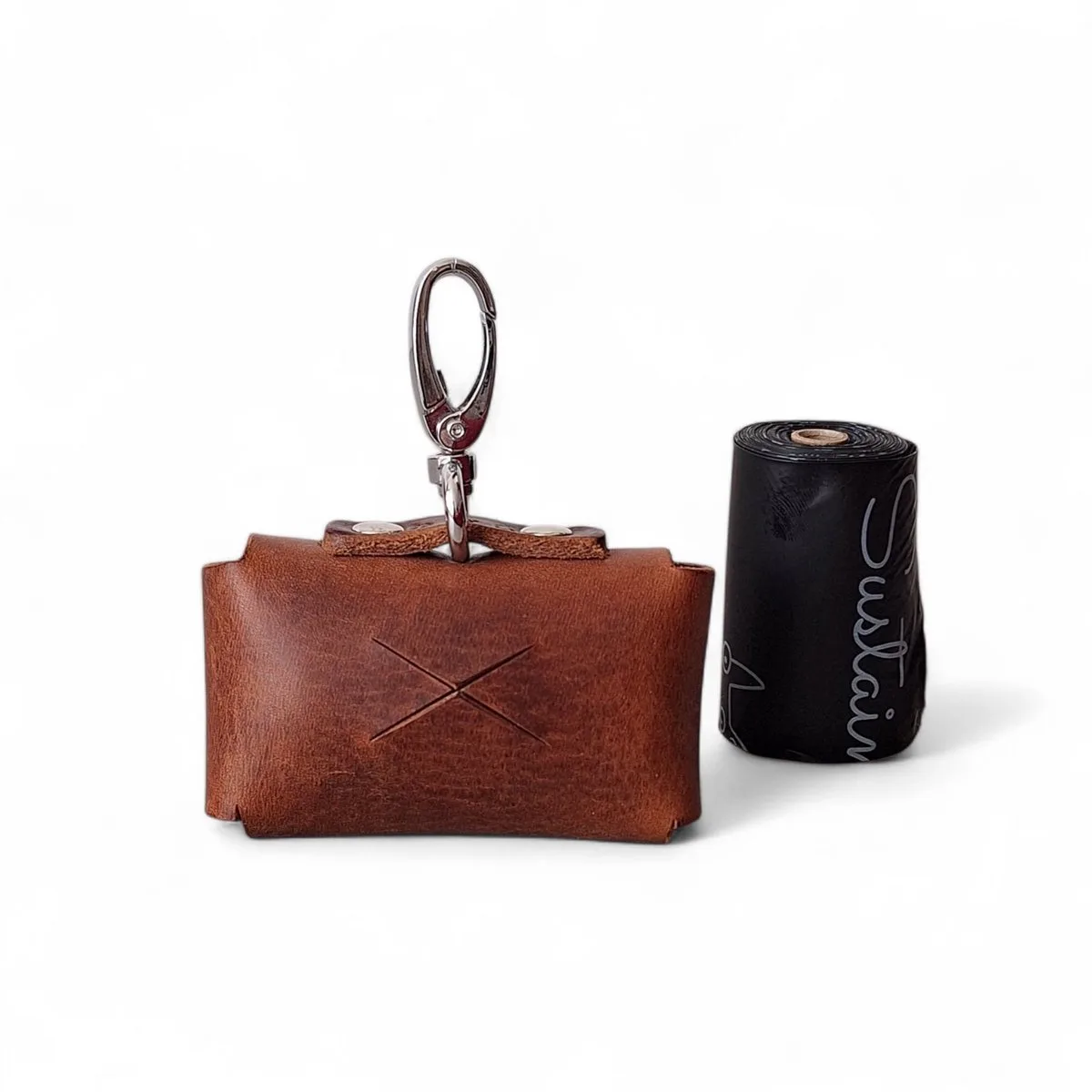Poepzakhouder - Zilver van Cooper & Quint in Bruin – productfoto
