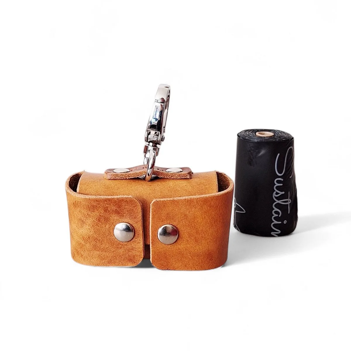 Poepzakhouder - Zilver de Cooper & Quint en Camel – photo produit