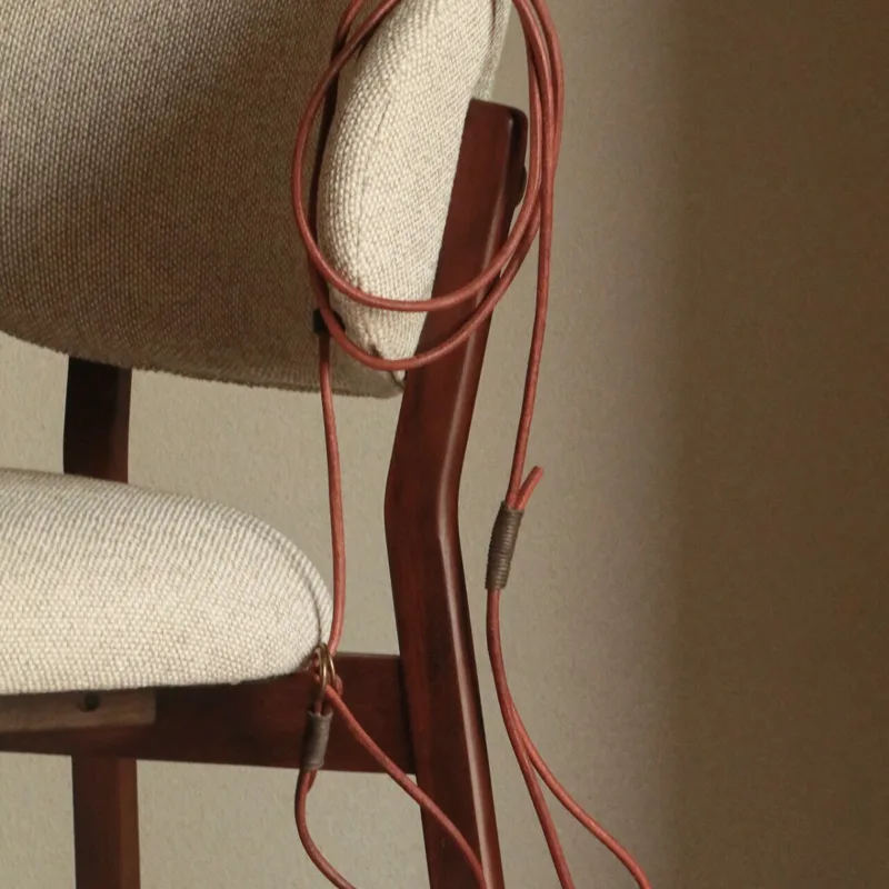 Sliplijn | Gerold Leer 180 cm de Cooper & Quint en Noir – photo produit