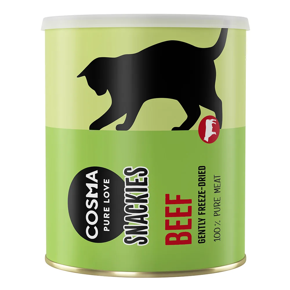 130g Rund Maxi Tube Cosma Snackies Gevriesdroogde Kattensnacks by Cosma – product photo