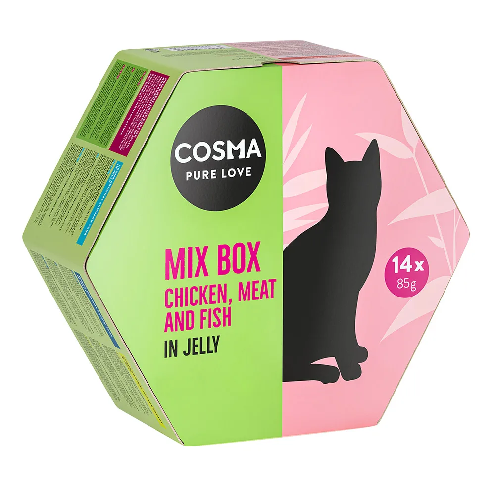 14x85g Mix Box Cosma Kattenvoer by Cosma – product photo