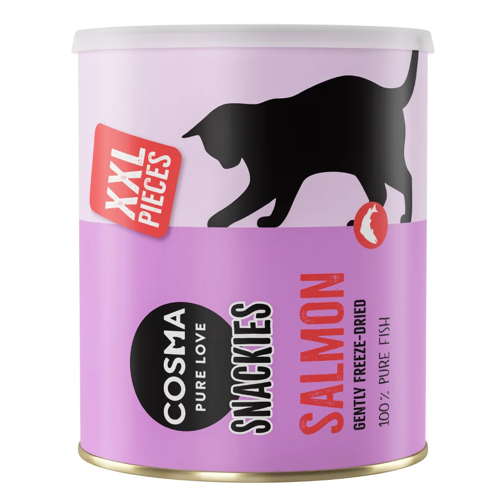 150g Maxi Tube Zalm Cosma Snackies XXL Gevriesdroogde Kattensnacks by Cosma – product photo