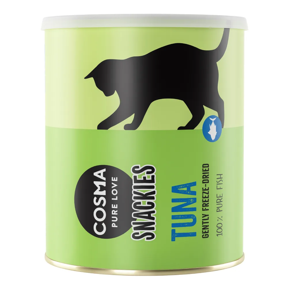 150g Snackies Maxi Tube Gevriesdroogde Tonijn Cosma Kattensnacks van Cosma – productfoto