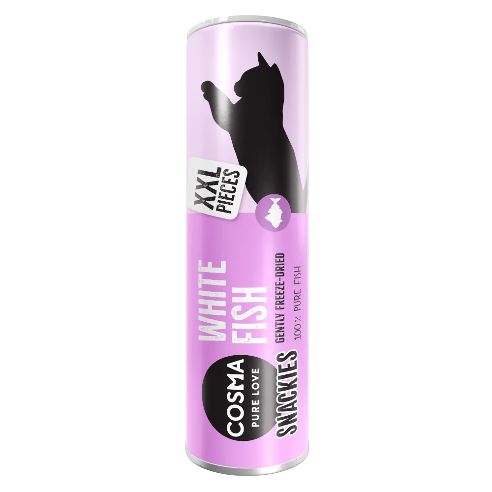18g Snackies XXL Gevriesdroogde Witvis Cosma Kattensnacks by Cosma – product photo