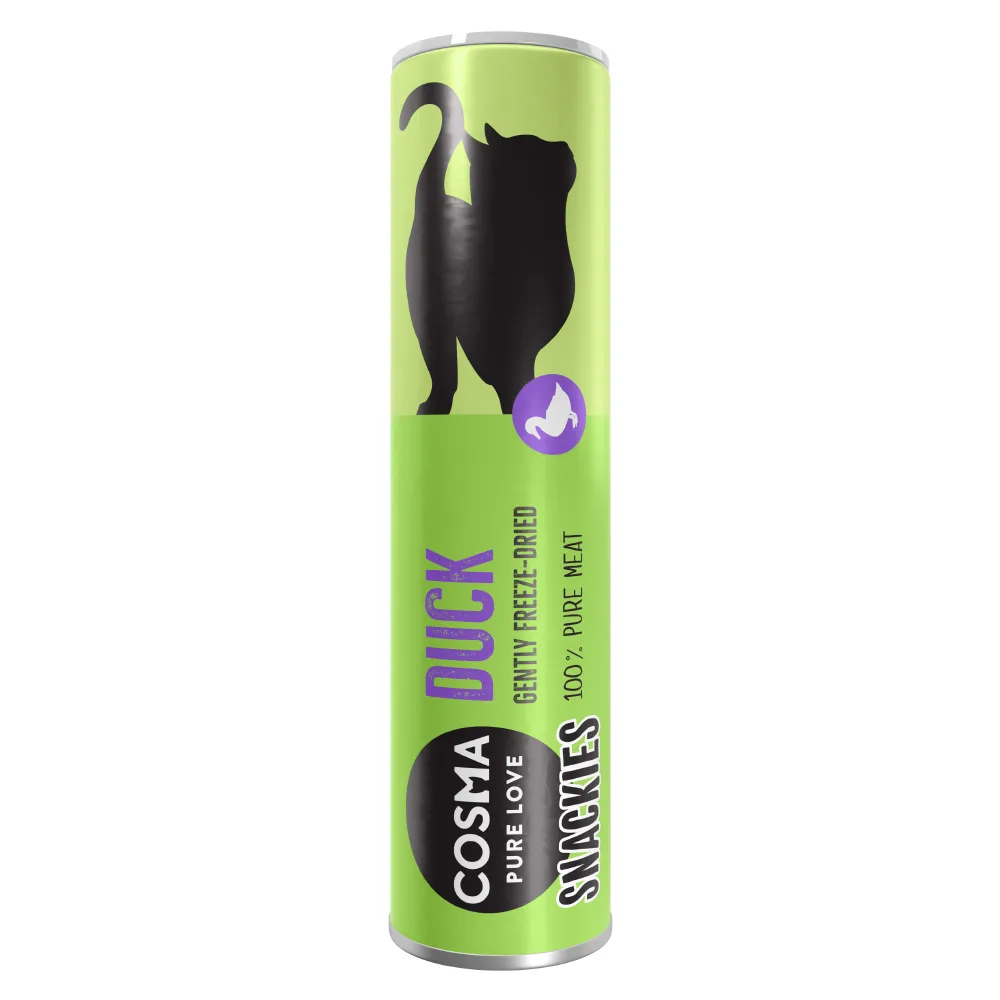 21g Snackies Original Eend Cosma Kattensnacks van Cosma – productfoto