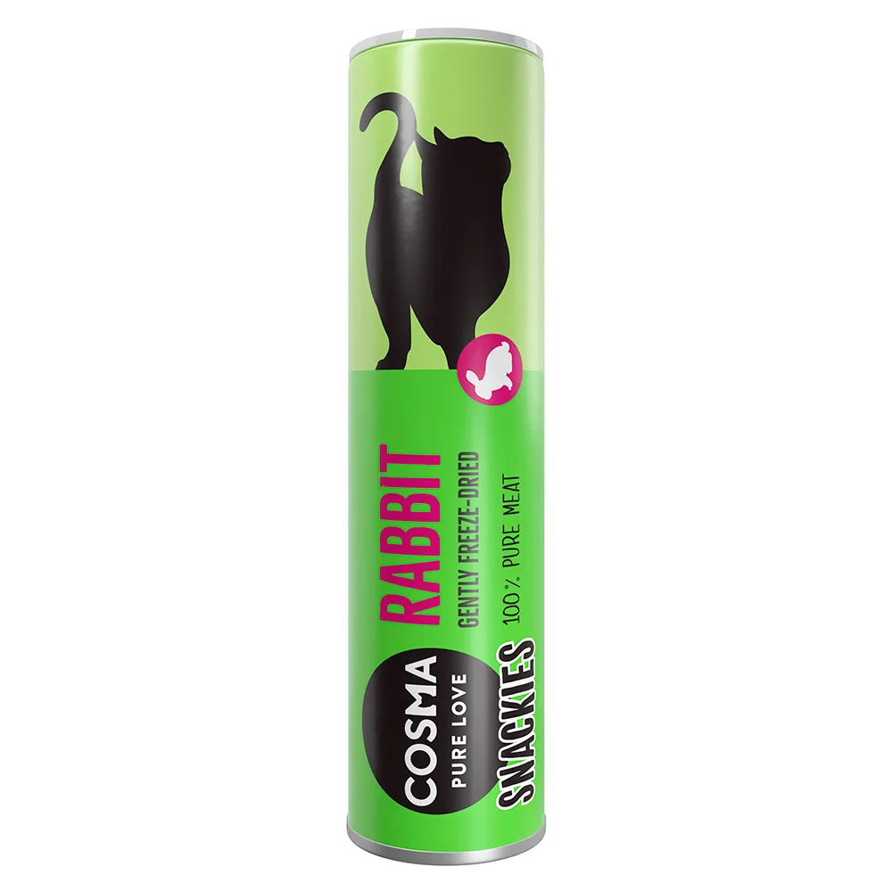 24g Snackies Original Konijn Cosma Kattensnacks by Cosma – product photo