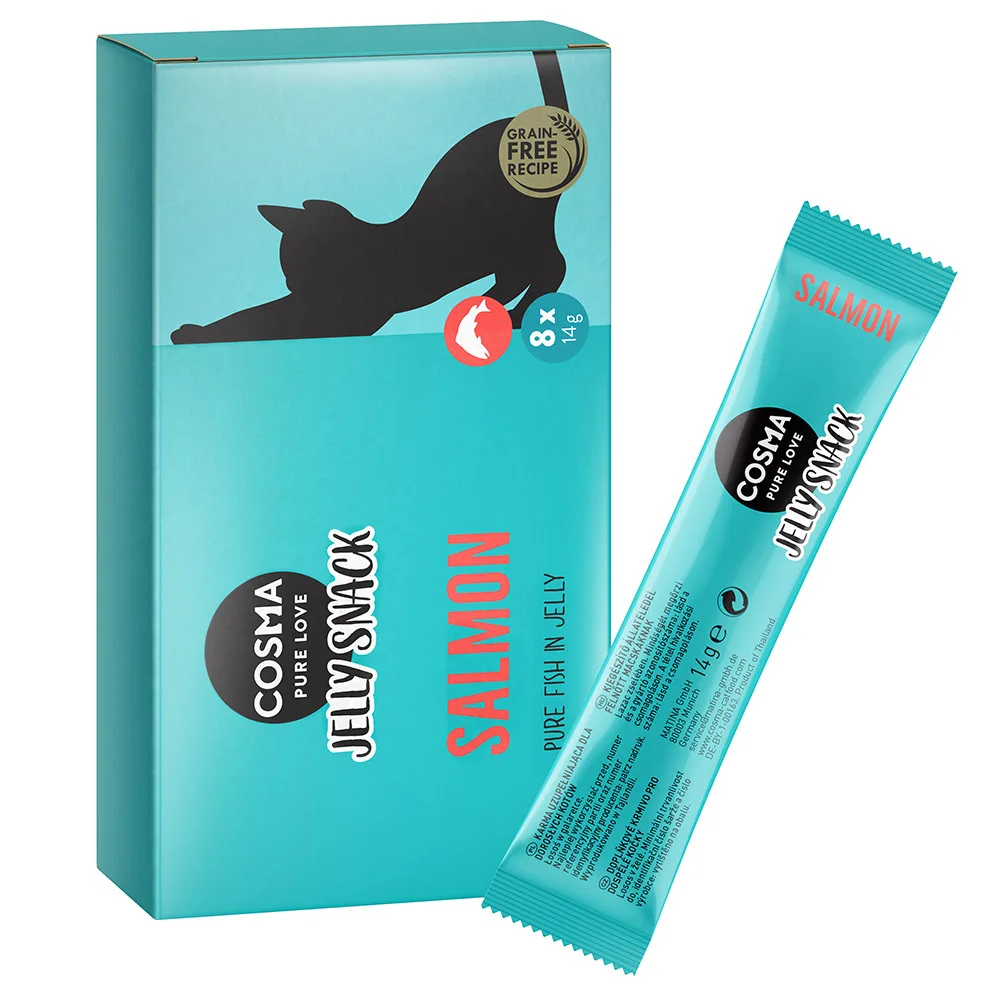24x14g Tonijn Jelly Snack Cosma Kat by Cosma – product photo