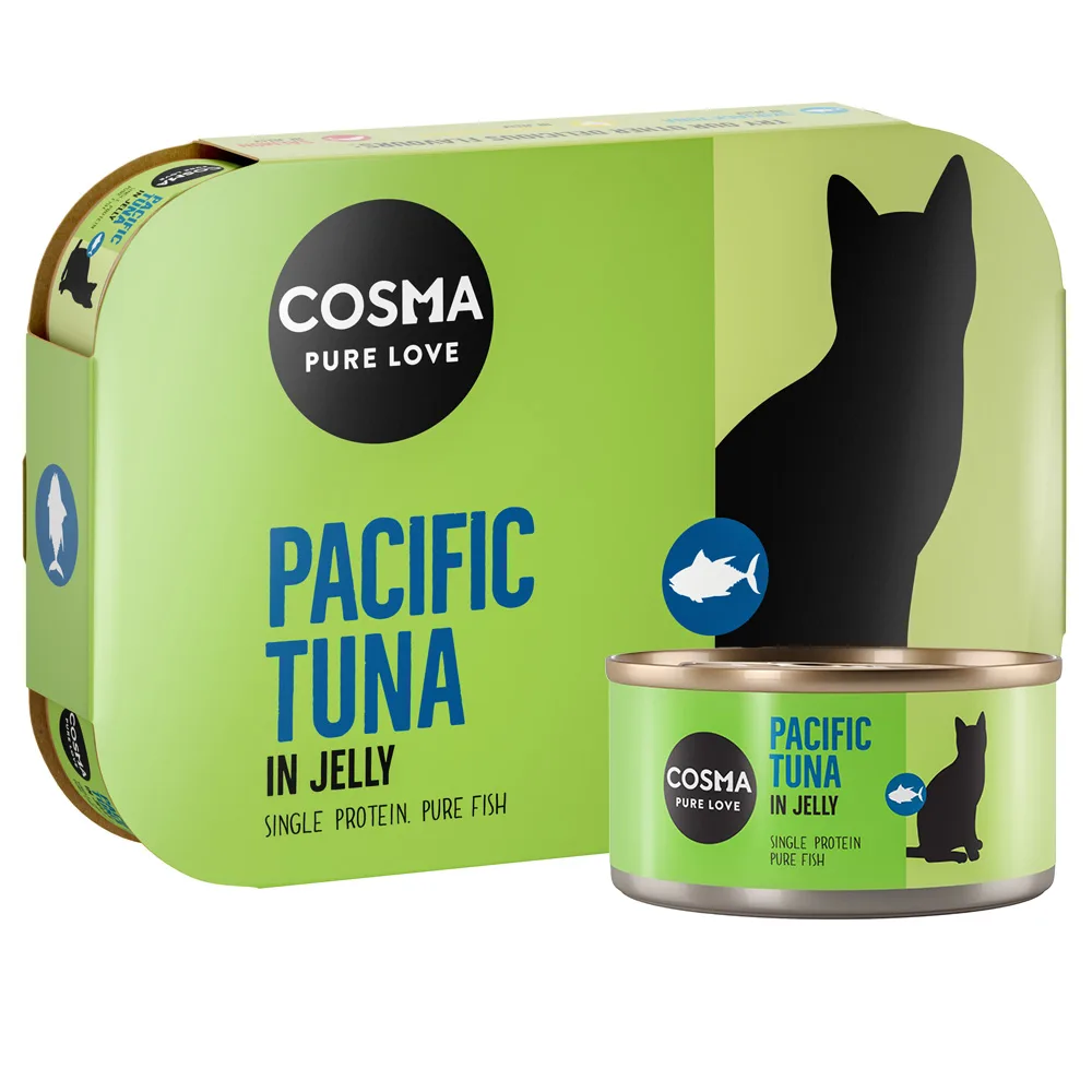 24x170g Pacifische Tonijn Cosma Original in Gelei Kattenvoer by Cosma – product photo