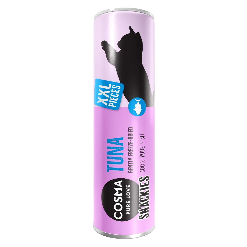 25g Snackies XXL Gevriesdroogde Tonijn Cosma Kattensnacks by Cosma – product photo