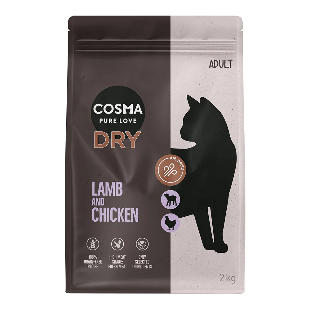 2kg Cosma Katten Droogvoer Lam & Kip by Cosma – product photo