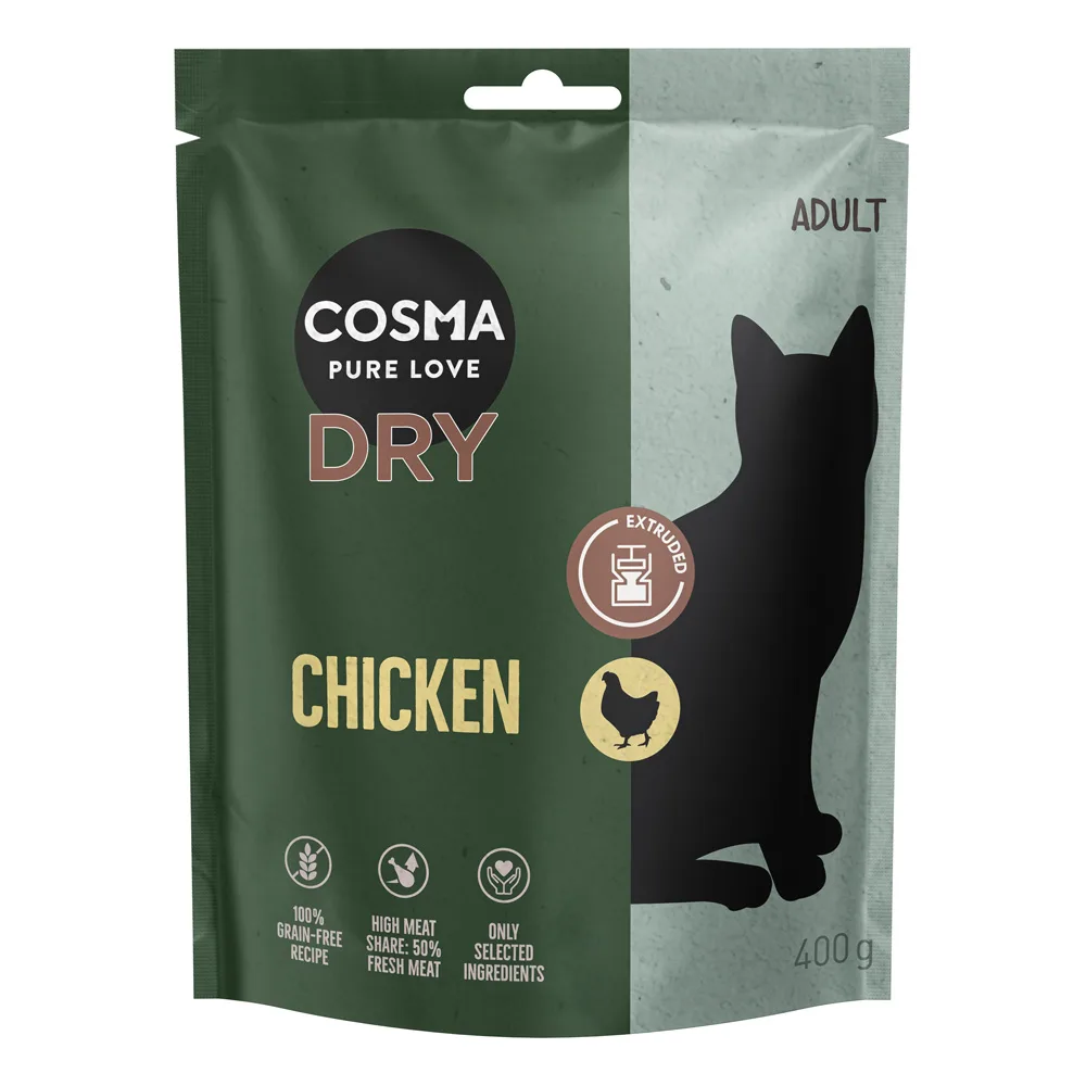 400g Cosma Extruded Droogvoer Kip Katten Droogvoer by Cosma – product photo