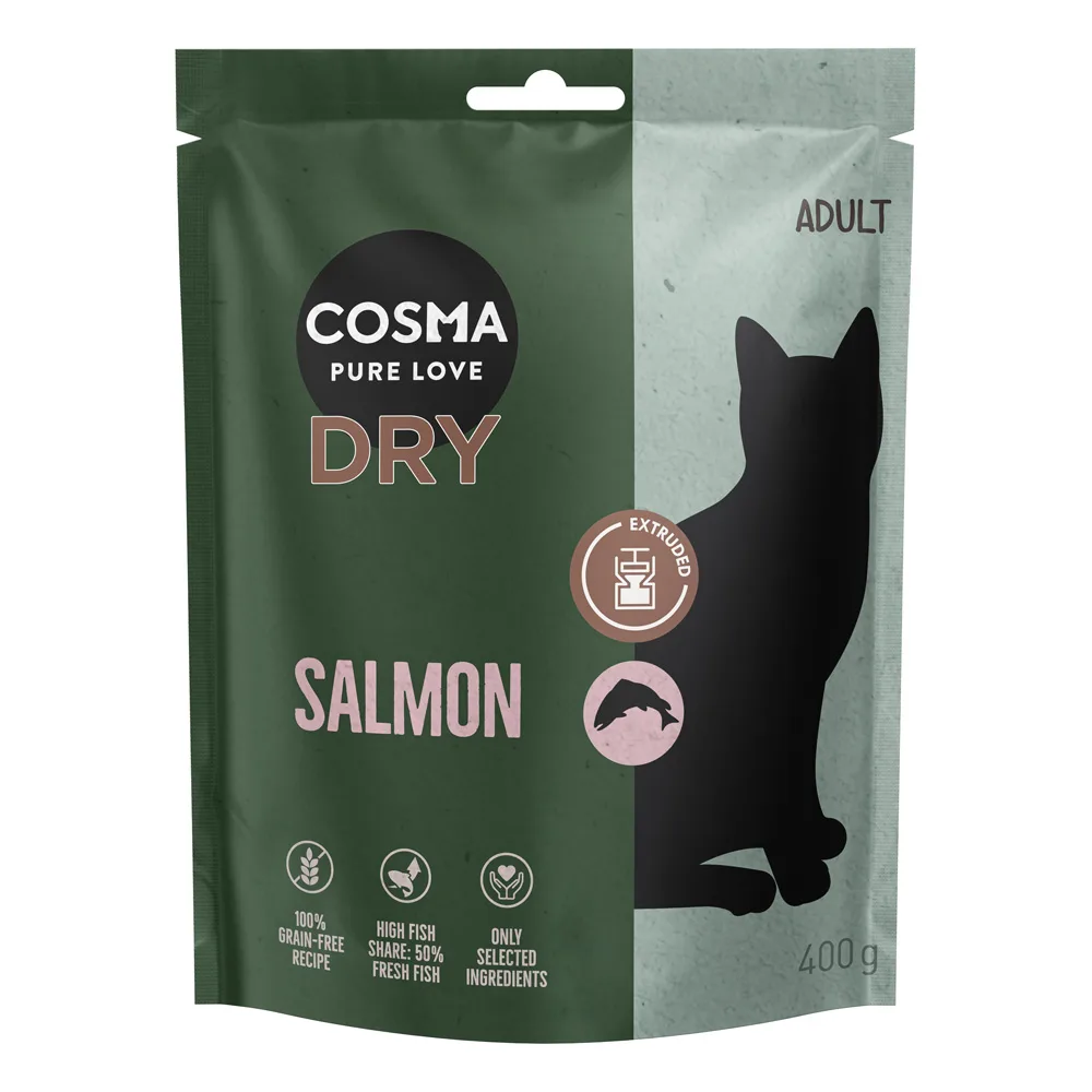 400g Cosma Extruded Droogvoer Zalm Katten Droogvoer by Cosma – product photo