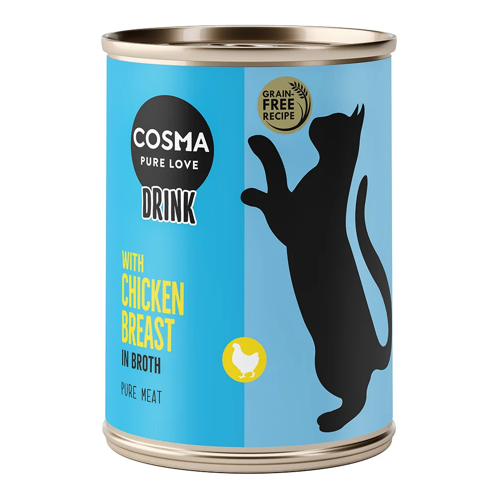 6x100 g Cosma Drink Kipfilet Katten Natvoer van Cosma – productfoto