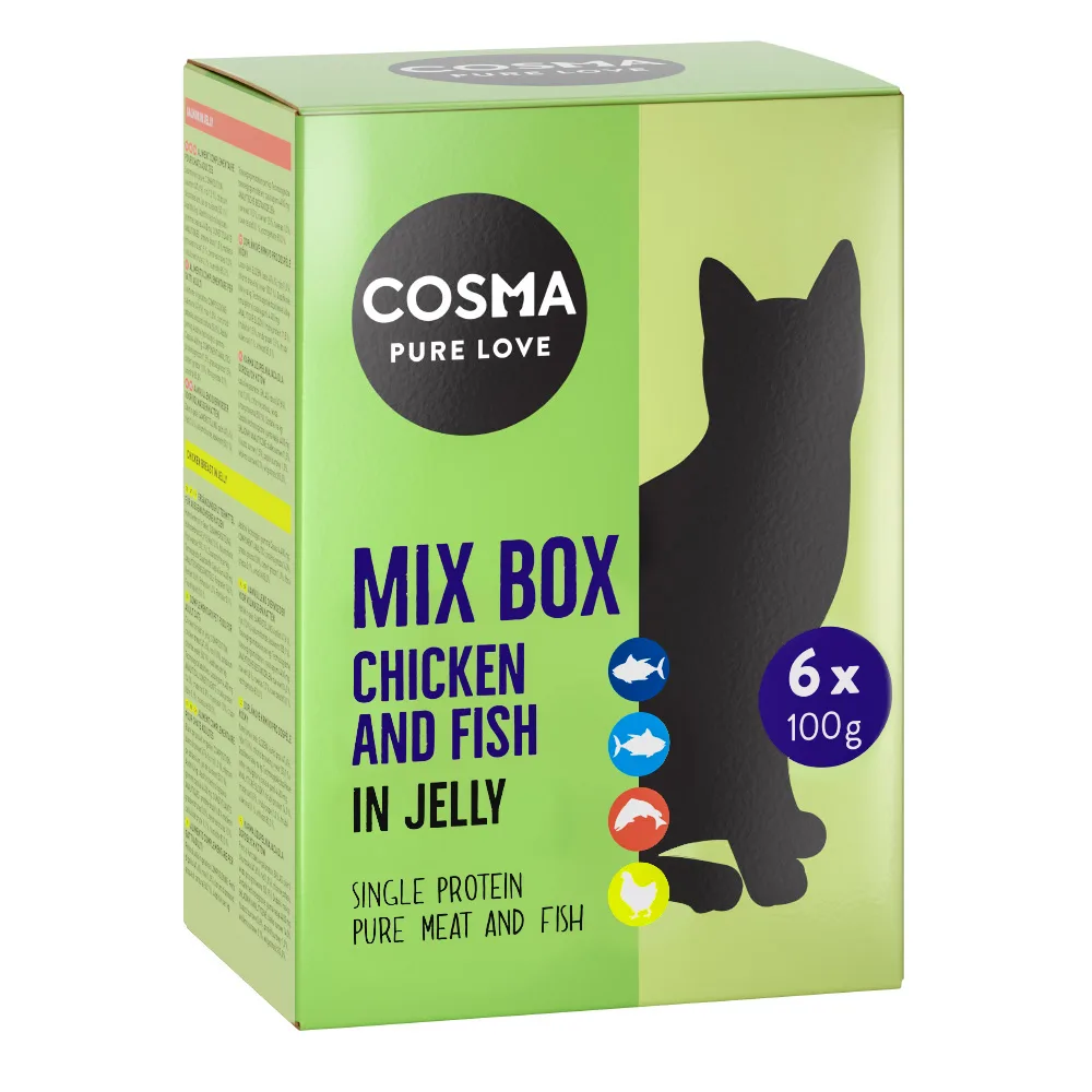 6x100g Original Vershoudzakjes Cosma Kattenvoer van Cosma – productfoto