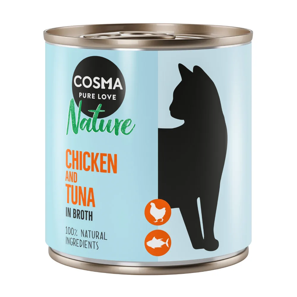 6x280g Nature Kipfilet & Tonijn Cosma Kattenvoer by Cosma – product photo
