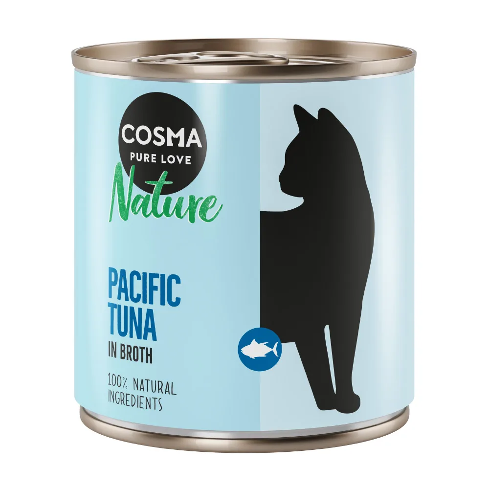 6x280g Nature Pacifische Tonijn Cosma Kattenvoer van Cosma – productfoto