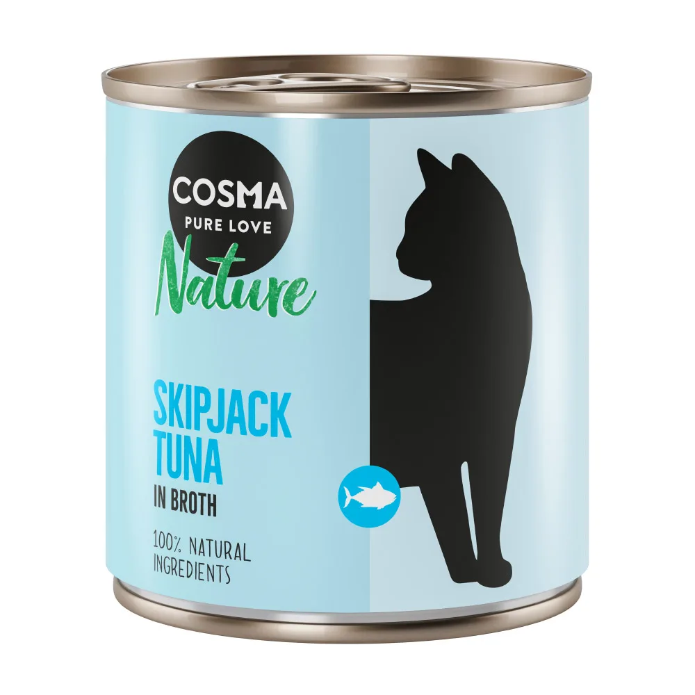 6x280g Nature Skipjack Tonijn Cosma Kattenvoer by Cosma – product photo
