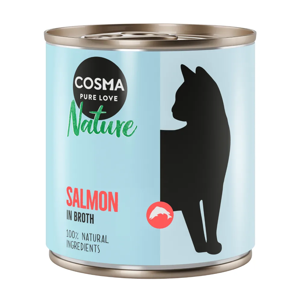 6x280g Nature Zalm Cosma Kattenvoer van Cosma – productfoto