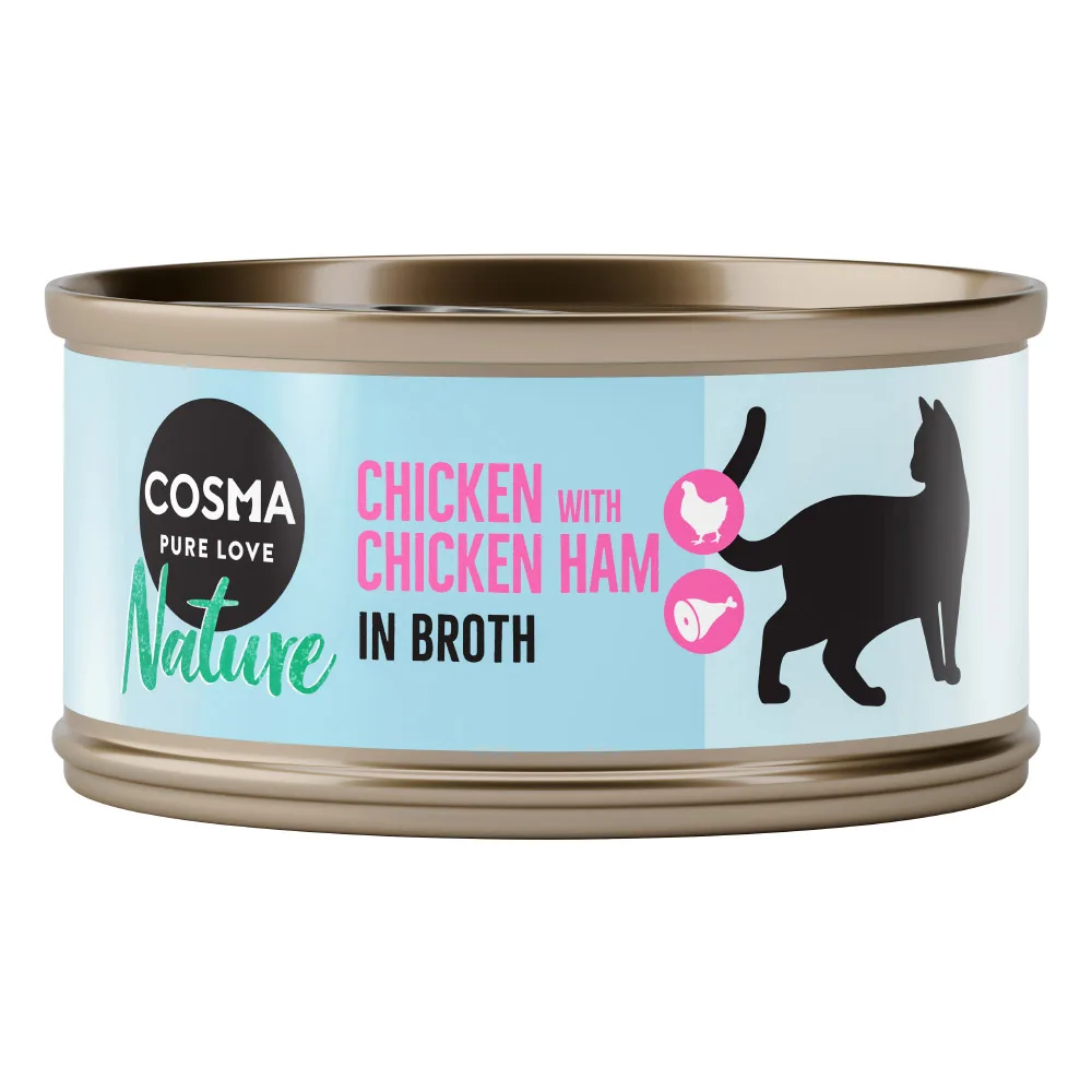 6x70g Nature Kip & Kippenham Cosma Kattenvoer by Cosma – product photo