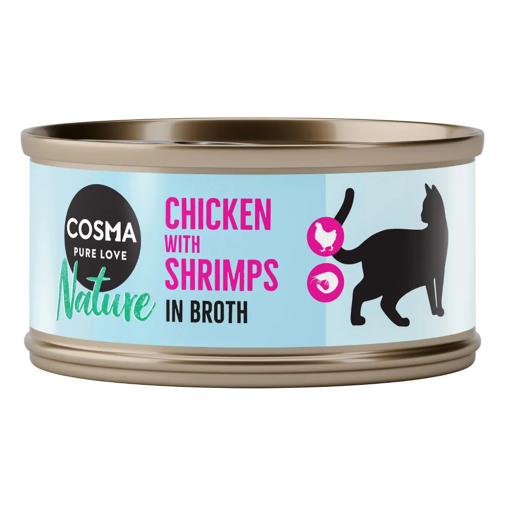 6x70g Pacifische Tonijn Cosma Kattenvoer by Cosma – product photo