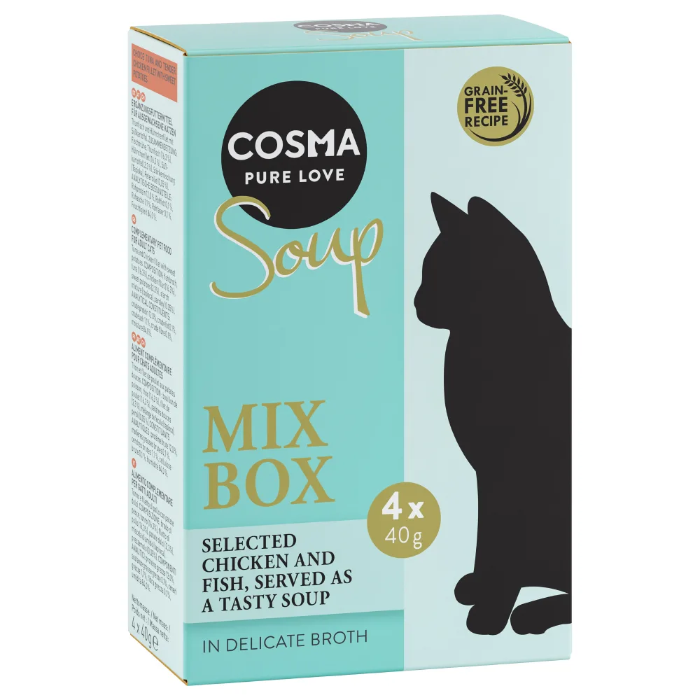 Mix 1 4x40g Soup Cosma Kattenvoer by Cosma – product photo