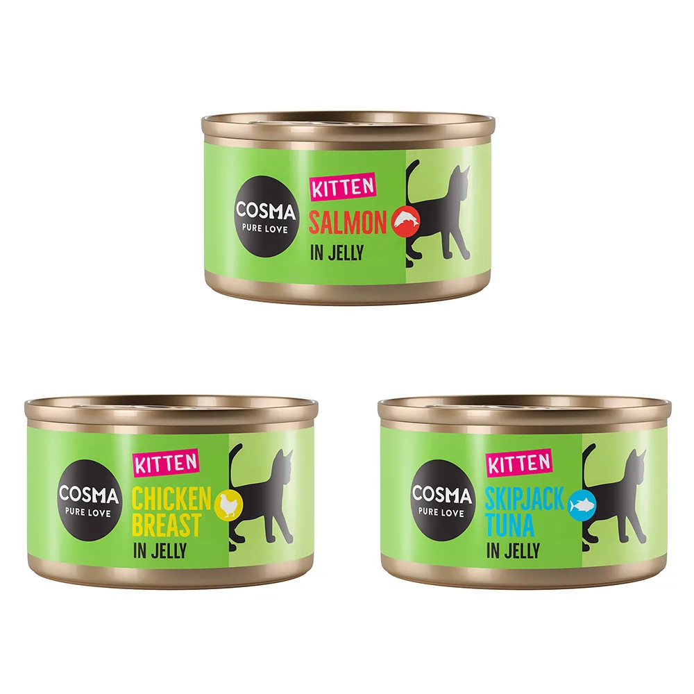 Original Kitten 6 x 85g Kattenvoer - Mix van Cosma – productfoto