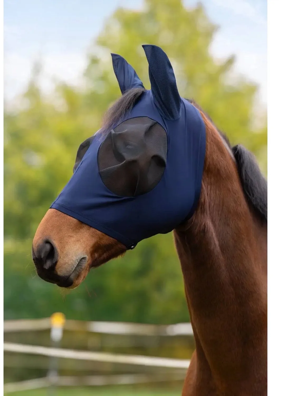 Anti-vliegenmasker voor paarden Covalliero FinoStretch de Covalliero – photo produit